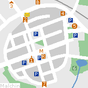 Markantes und Sehenswertes in der Innenstadt von Malchin