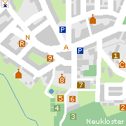 Sehenswertes und Markantes im Zentrum der Stadt Neukloster