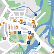 Neustadt-Glewe, Sehenswürdigkeiten in der Innenstadt