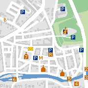 Sehenswertes und Markantes in der Innenstadt von Plau am See