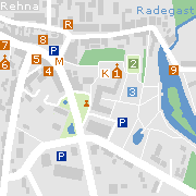 Sehenswertes und Markantes in der Innenstadt von Rehna