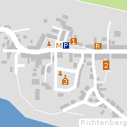 Sehenswertes und Markantes in der Innenstadt von Richtenberg