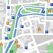 Sehenswertes und Markantes in der Innenstadt von Torgelow