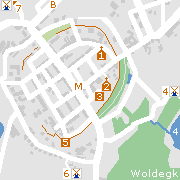 Sehenswertes und Markantes in der Innenstadt von Woldegk