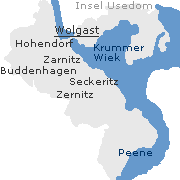 einige Orte im Stadtgebiet von Wolgast