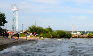 Badestelle am Ostufer der Müritz