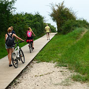 nur noch wenige Meter zum Strand