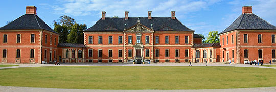 Vorderansicht von Schloss Bothmer in Klütz