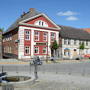 Altszadtzentum von Schönberg, am Markt