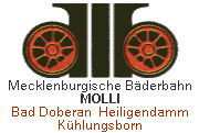 Dampfbahn Molli ist Geschichte zum Mitfahren. Noch fährt sie täglich.