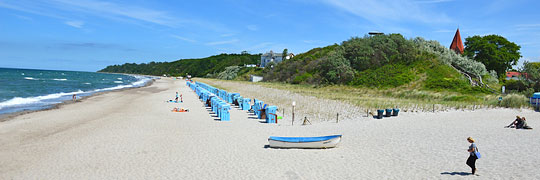 Brillianter Ostseestrand von Rerik