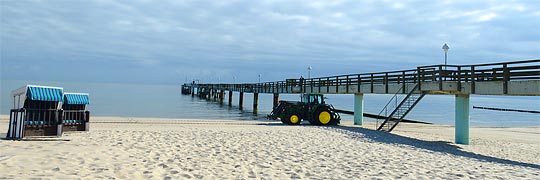 herrlicher Ostseestrand vor Koserow auf der Insel Usedom