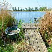 am Schlosssee von Penkun