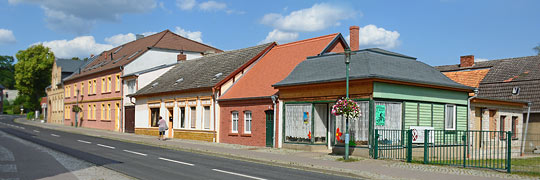 Strasburg liegt im Sonnenschein