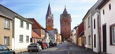 Barth, Dammtor und Marienkirche