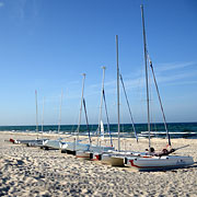 Sandstrand an der Westküste von Hiddensee