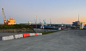 am Mukraner Hafen