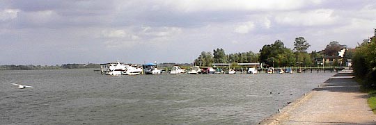 Ribnitzer See, am Hafen