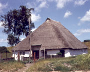 altes Pfarrwitwenhaus am Großen Zicker im Mönchgut auf Rügen