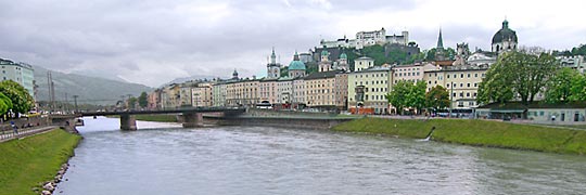 In Salzburg kann man auch mal im Trüben fischen.