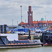 am alten Fischereihafen von Cuxhaven