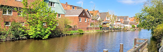 Bebauung des Medemufers, Otterndorf