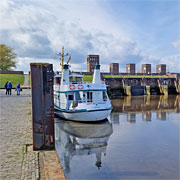 Nordseebad Dangast, Sperrwerk zum Jadebusen