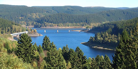 Schulenberg und Okertalsperre © Uwe Lütjohann