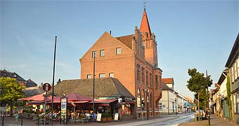 Walsroder Innenstadt, am Rathaus