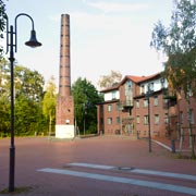 Brehme-Schornstein am Kleinen Graben in Walsrode