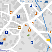 Sehenswertes und Markantes in der Innenstadt von Bergen in Niedersachsen