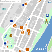 Sehenswertes und Markantes im Zentrum von Bodenwerder