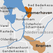 Umgebung von Bremerhaven