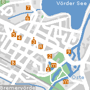 Sehenswertes und Markantes in der Innenstadt von Bremervörde