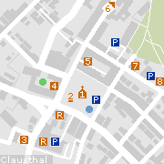 Sehenswertes und Markantes in der Innenstadt von Clausthal-Zellerfeld