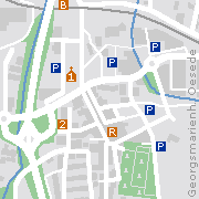 Sehenswertes und Markantes in der Innenstadt von Georgsmarienhütte