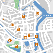 sehenswerte Innenstadt von Haren an der Ems