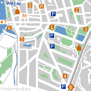 Sehenswertes und Markantes in der Innenstadt von Holzminden