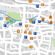 Sehenswertes und Markantes in der Innenstadt von Melle