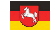 Flagge von Niedersachsen