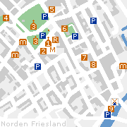 Sehenswertes und Markantes in der Innenstadt von Norden in Ostfriesland