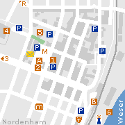 Sehenswertes und Markantes im Zentrum von Nordenham