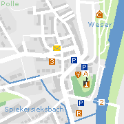 Sehenswertes und Markantes im Zentrum von Polle