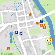 Sehenswertes und Markantes in der Innenstadt von Rethem (Aller)