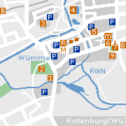 Sehenswertes und Markantes in der Innenstadt von Rotenburg