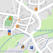 Sehenswertes und Markantes in der Innenstadt von Sachsenhagen