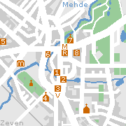 Sehenswertes und Markantes in der Innenstadt von Zeven