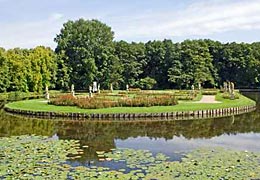 Isselburg, barocker Schlossgarten von Burg Anholt © Udo Kruse