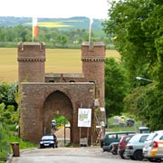Zülpich am Weiertor - Tor zum Weiher. Den Bach gibt es noch.