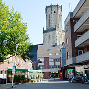 weithin sichtbarer Kirchturm in Emmerich